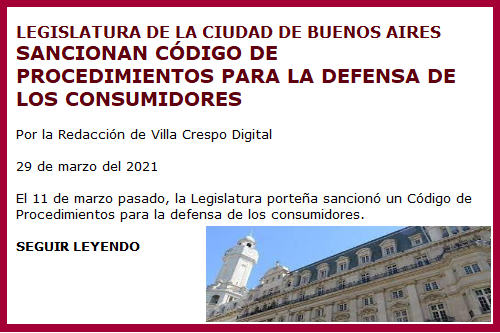 SANCIONAN CODIGO CONSUMIDORES